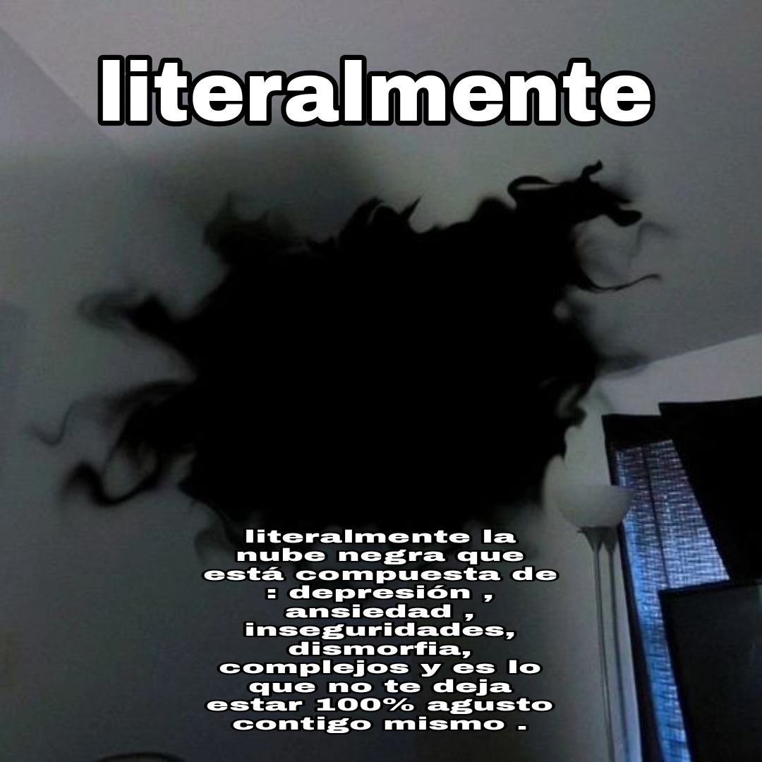 la famosa nube negra , psicología Meme by Mrperika ) Memedroid