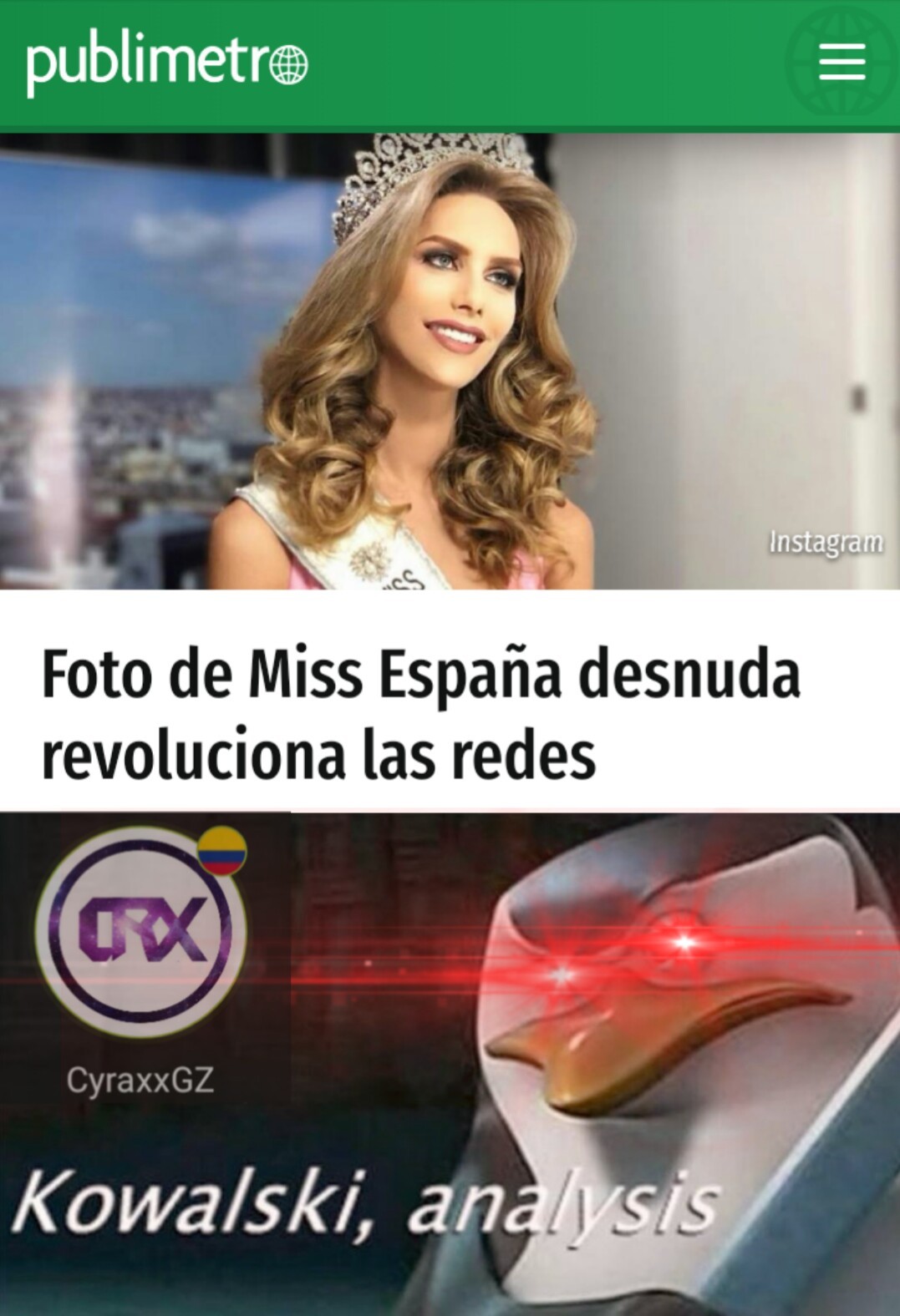 No mames que asco Meme subido por CyraxxGZ ) Memedroid