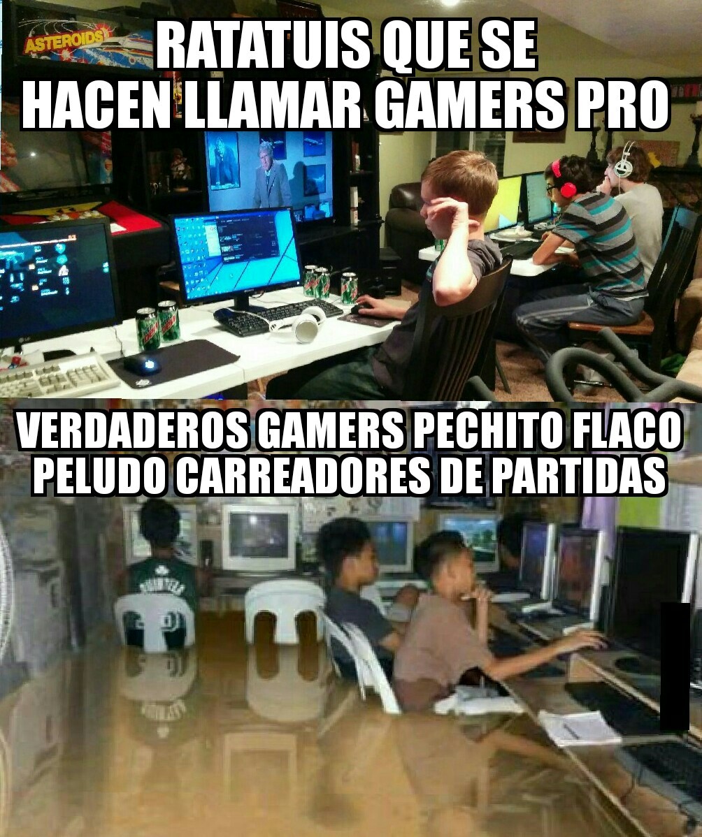 Gamers v Meme subido por Biclope ) Memedroid