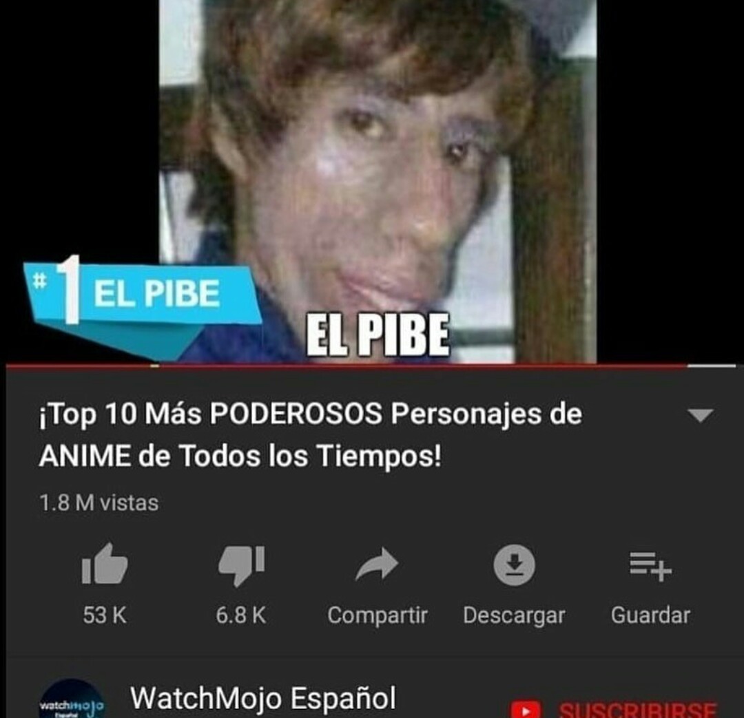 EL PIBE Meme subido por LeeSinManos ) Memedroid