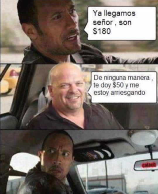 Introduzco el titulo y me estoy arriesgando v Meme subido por