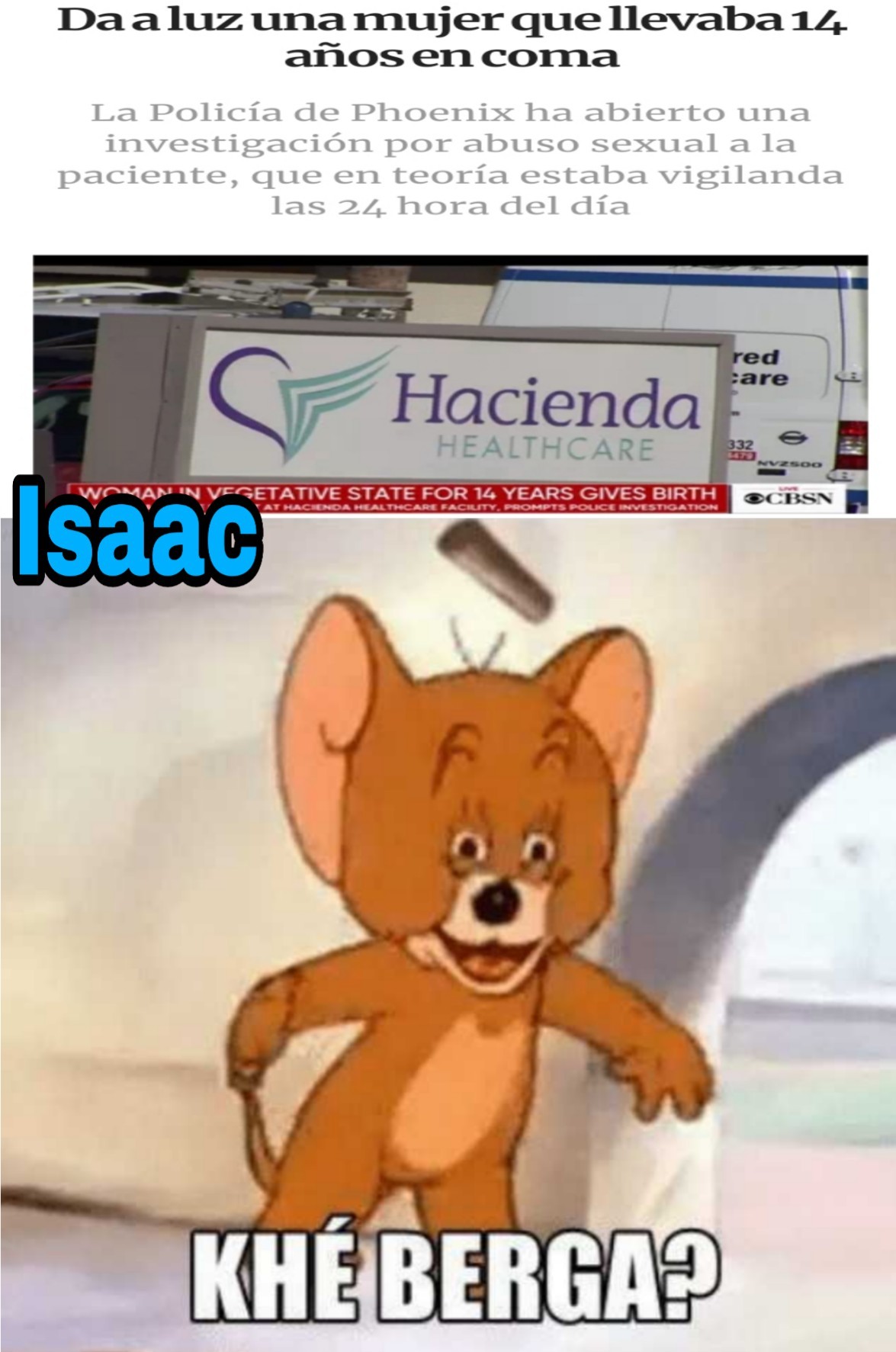 Khe berga Meme by isaacgamer1314 ) Memedroid