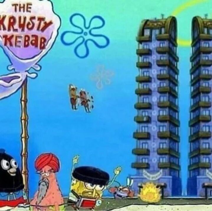 Minecraft Twin Towers Meme