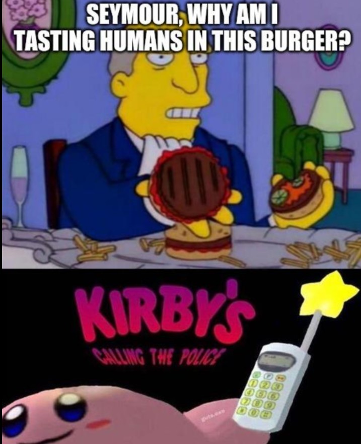 Kirby's calling the police Meme by Agri3644 ) Memedroid