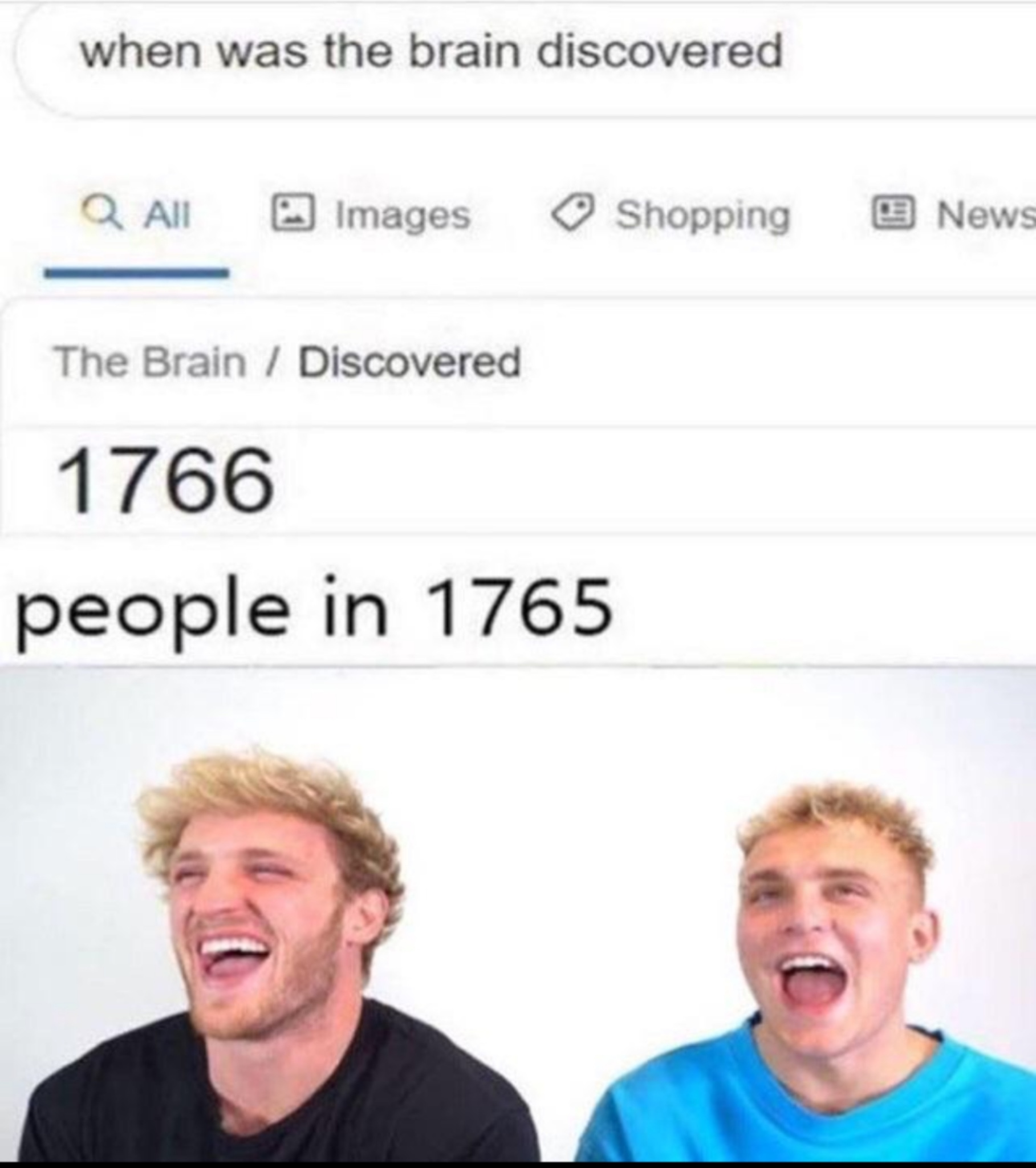 Discovery of the brain... Meme by haydenblyons ) Memedroid