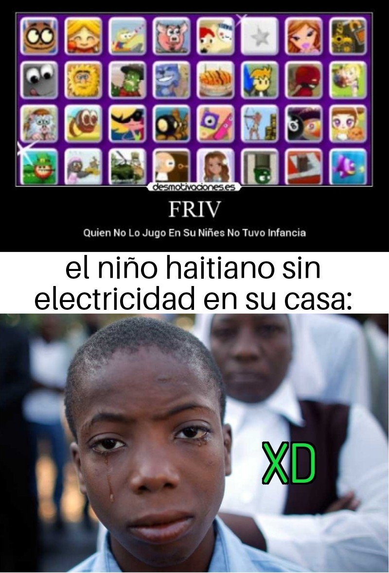 Momento haitiano XD Meme subido por Tom_Colombian ) Memedroid