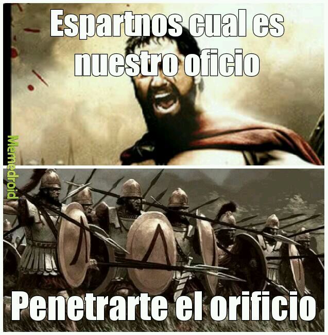Espartanos Meme subido por Sucutrulufdz ) Memedroid
