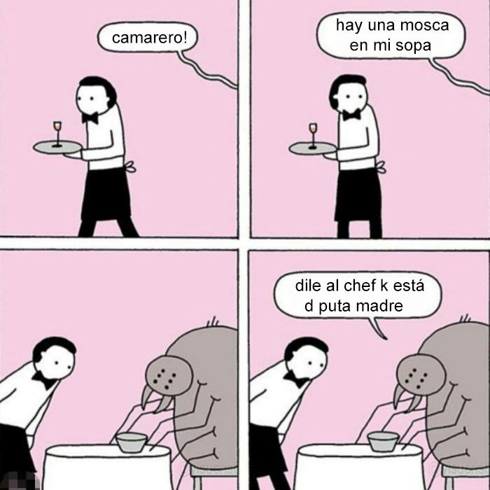 Hay una mosca en mi sopa. Meme by Darknnes12 ) Memedroid