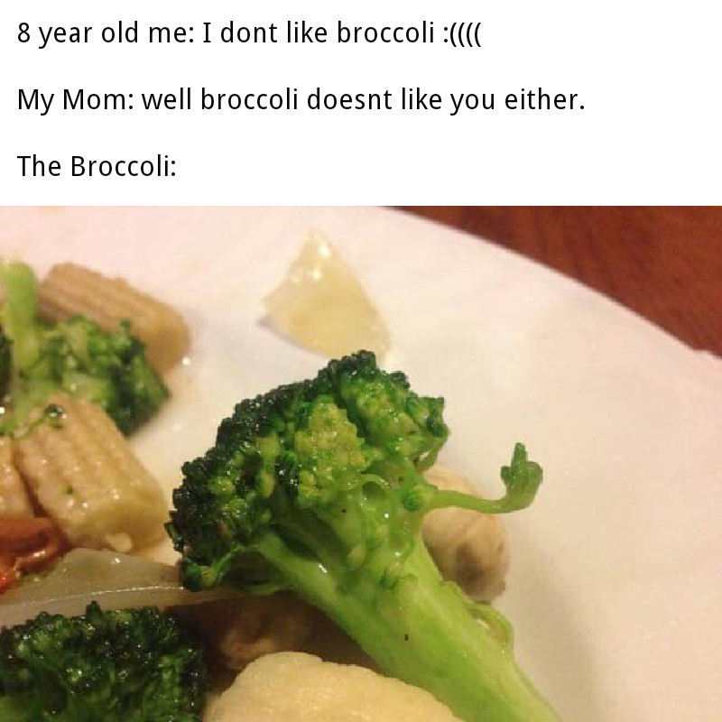 The best Broccoli memes ) Memedroid