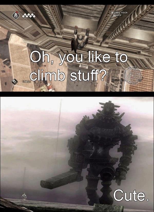 Shadow of the colossus Meme by Imthedoctor ) Memedroid