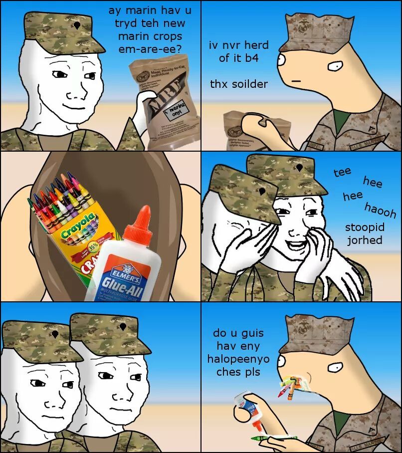 Jalapeño Cheese was the best part of any MRE. Meme by shaladekandara ) Memedroid