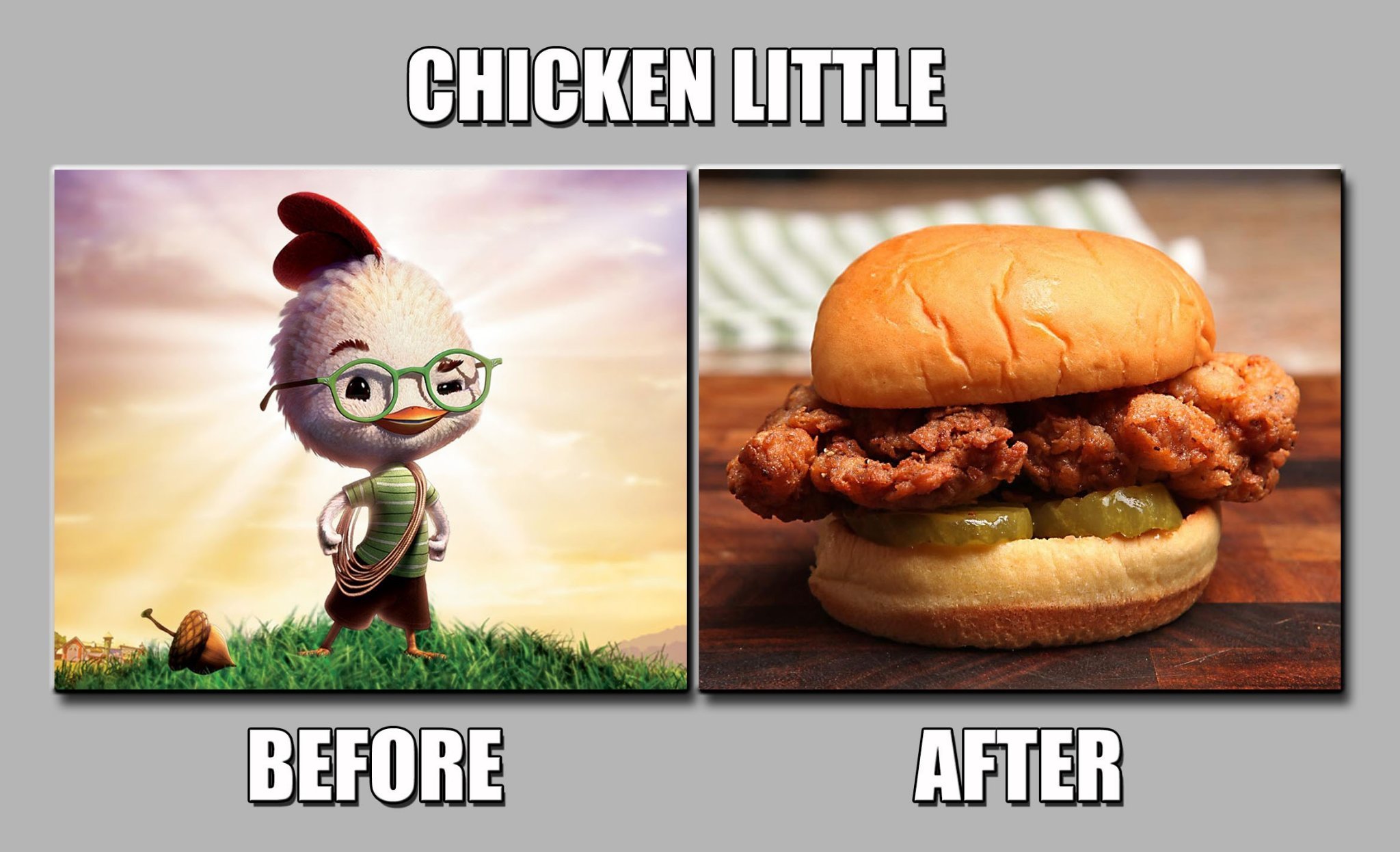 Chicken Little Meme by Beukeboom ) Memedroid