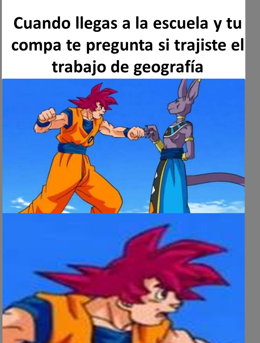 Top memes de dragon ball super en español ) Memedroid