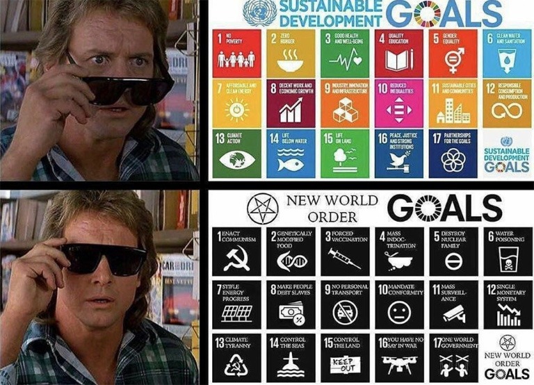 WEF=NWO=ROTHCHILDS=JOBAMA=RAND CORP=BLACKROCK Meme by Bloodnut187