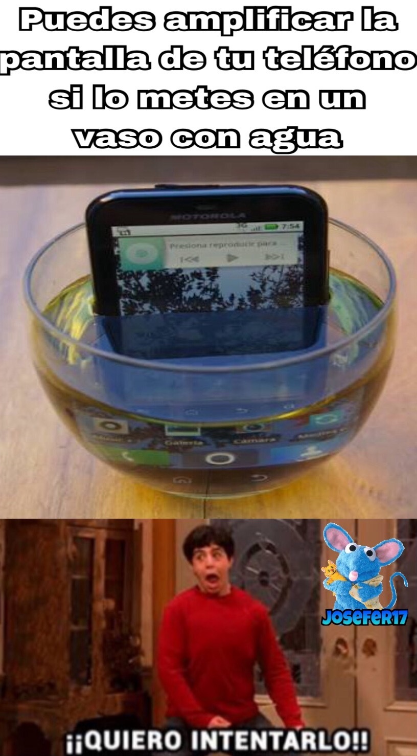Quiero intentarlo!! Meme subido por JoseFer17 ) Memedroid
