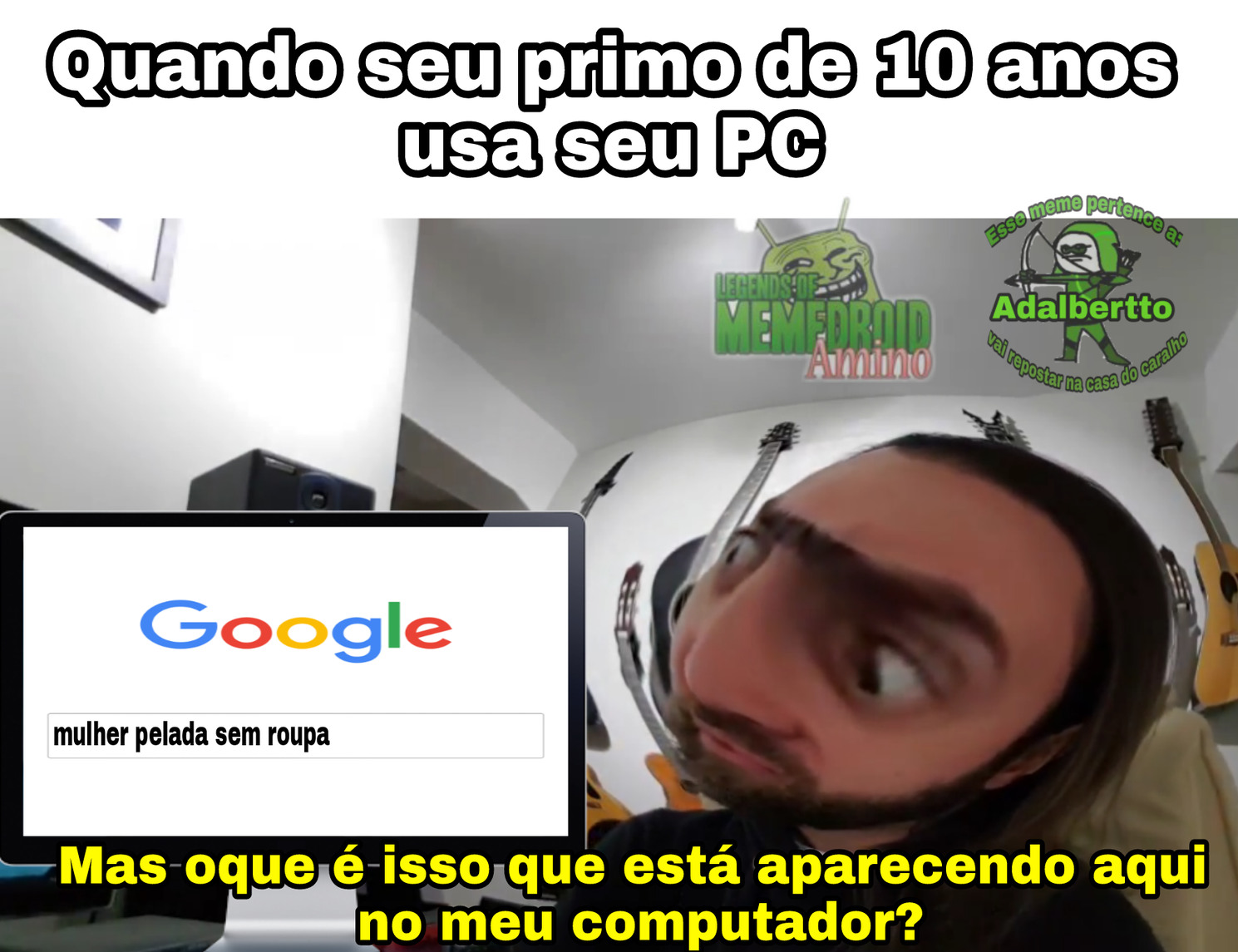 manda áudio pelada Meme by Adalbertto ) Memedroid