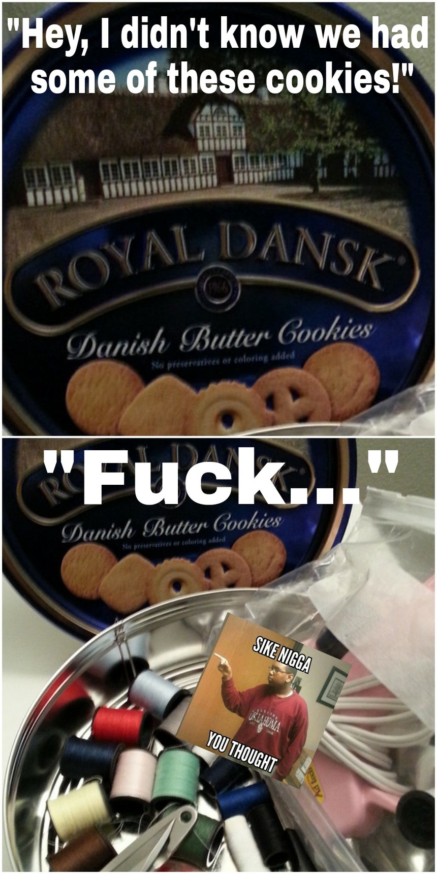 Schrodinger's Cookie tin Meme by megasheanster ) Memedroid