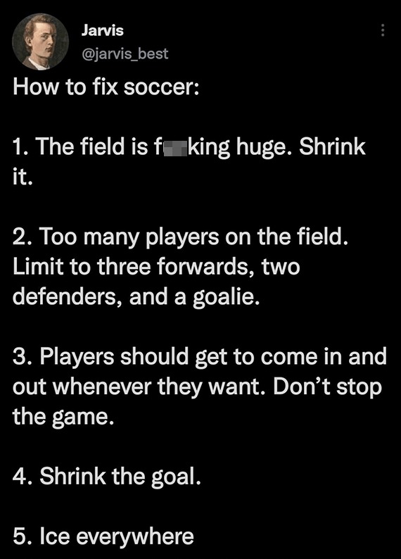 How to fix soccer. Meme by browning306 ) Memedroid
