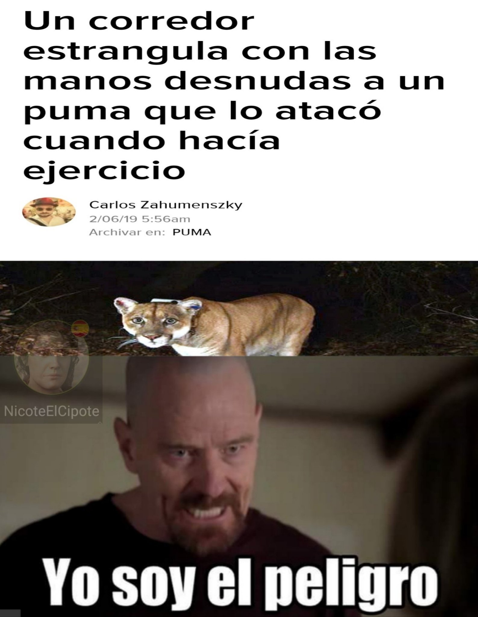 La noticia es real Meme subido por NicoteElCipote ) Memedroid