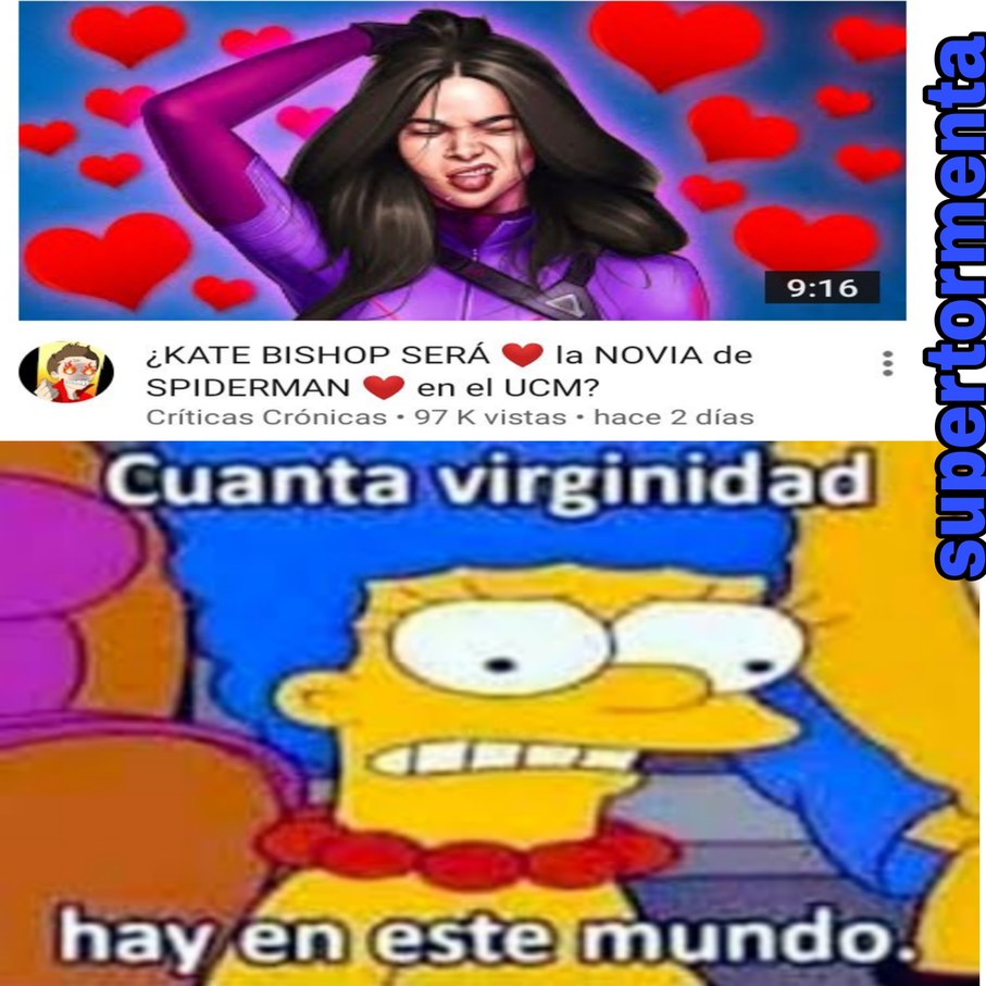 La miniatura se ve súper virgen Meme subido por Supertormenta3