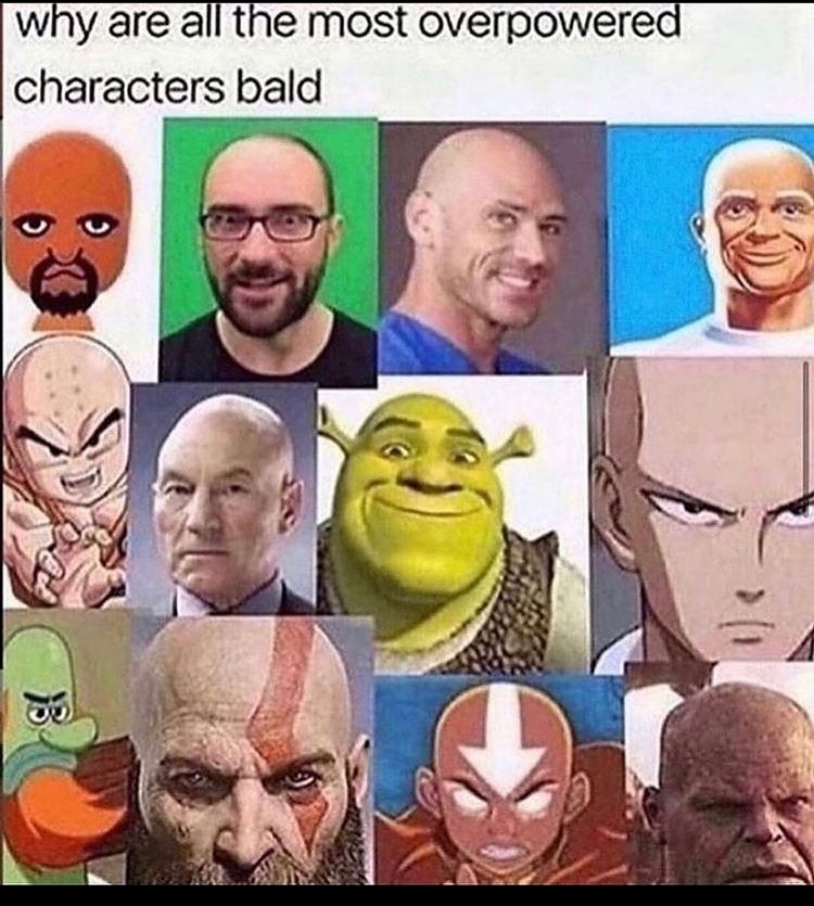 The best bald memes ) Memedroid