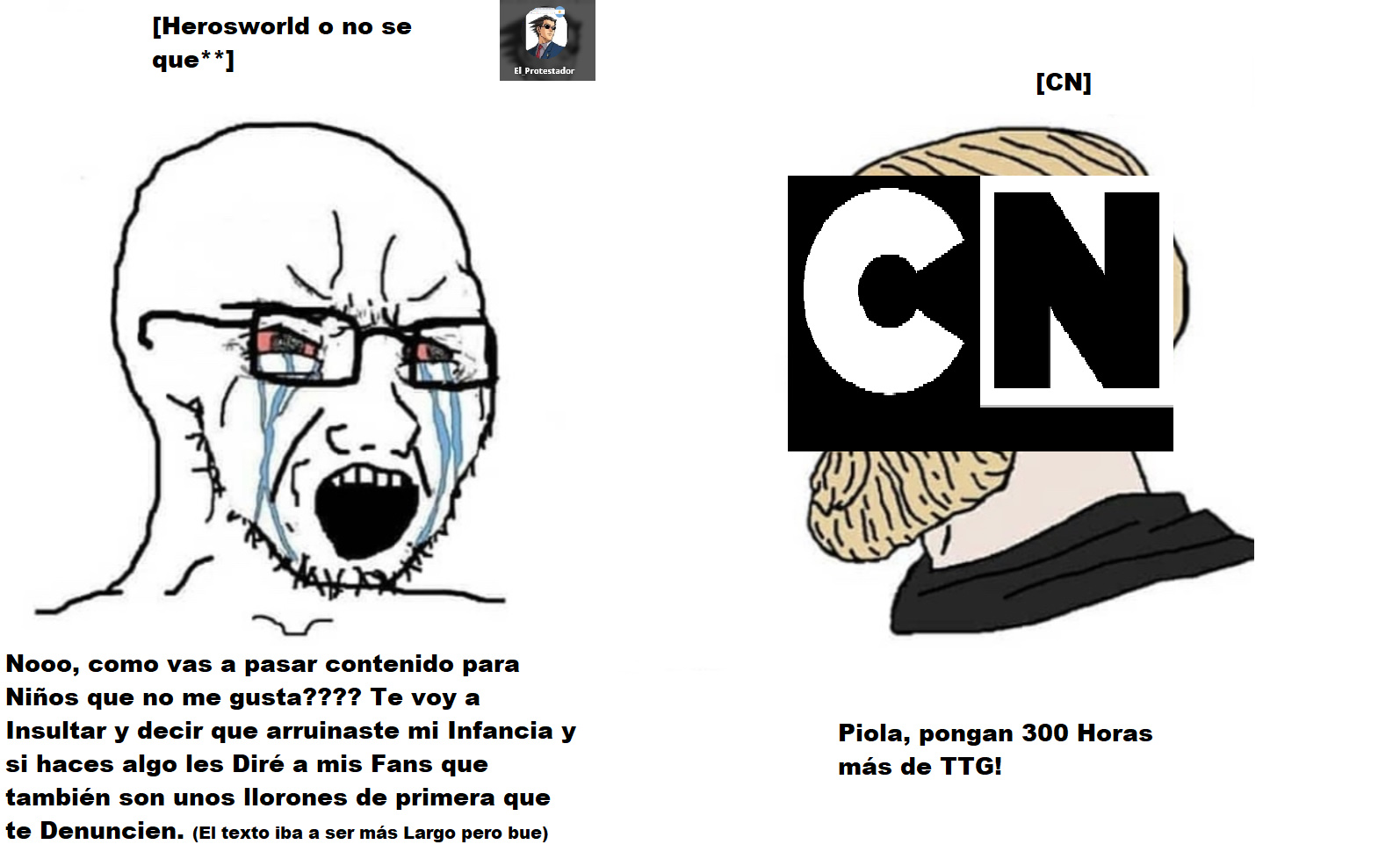 Top memes de virgin vs chad en español ) Memedroid