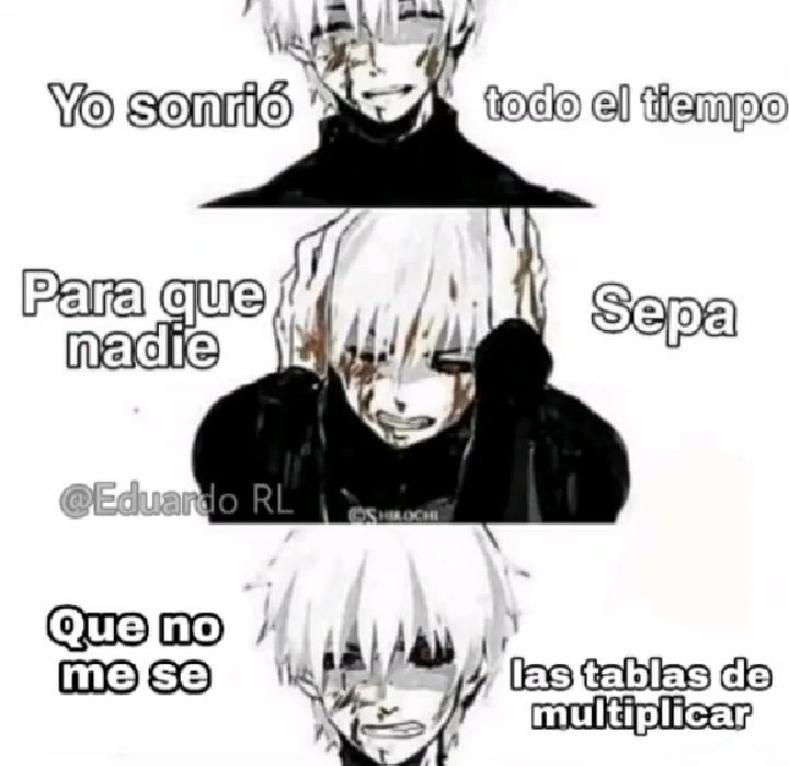 Tablas de multiplicar / Meme by Reki_07 ) Memedroid