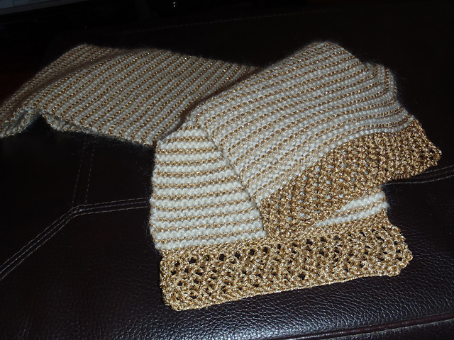 Garter Stitch Scarf Etsy