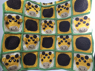 Everyone can explore the fun of making crochet afghan patterns! Giraffe Afghan Crochet Pattern