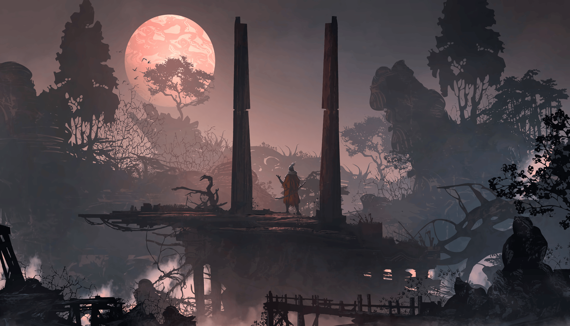 Sekiro Shadows Die Twice HD Wallpaper Background Image 1920x1097