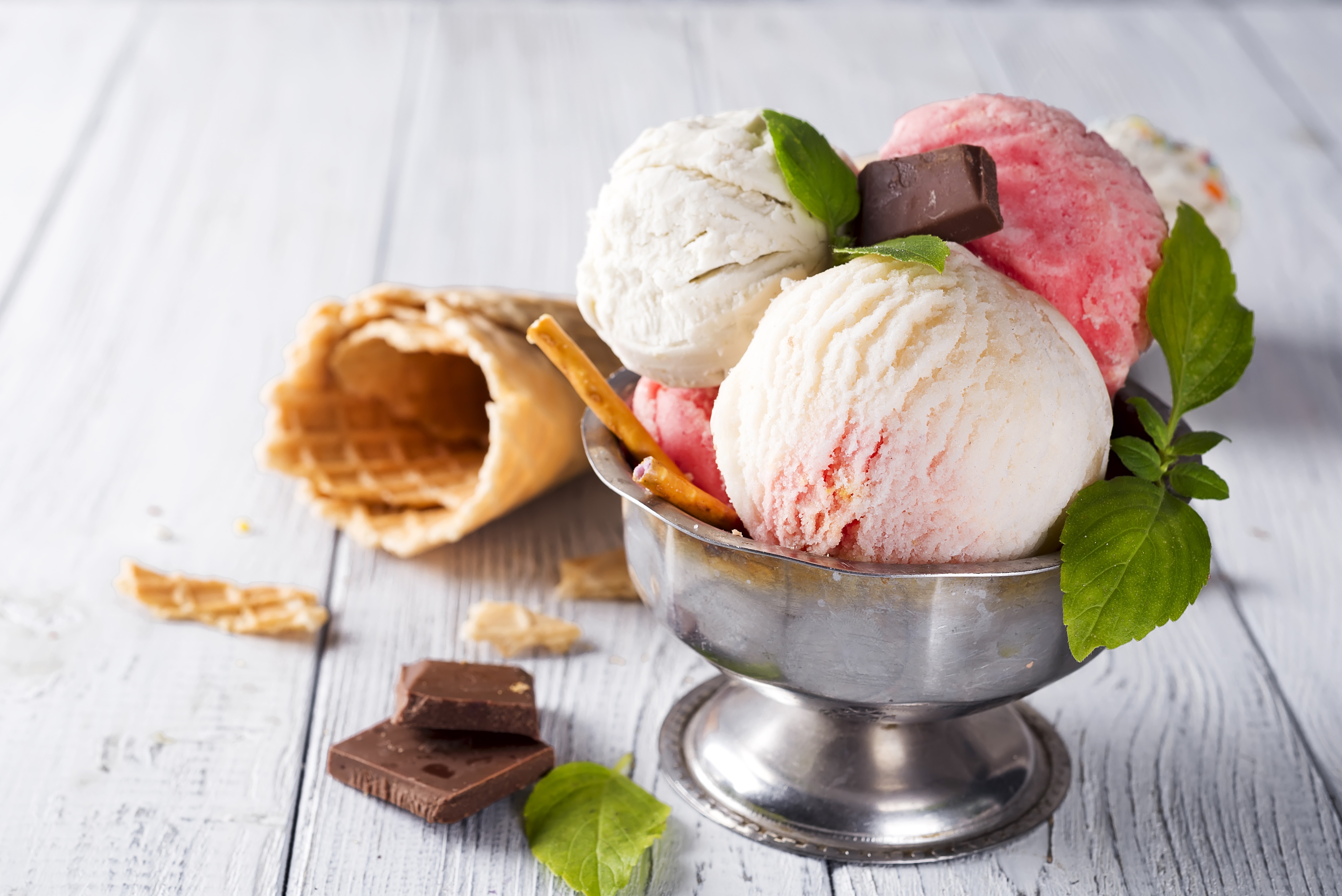 Ice Cream 5k Retina Ultra HD Wallpaper Background Image