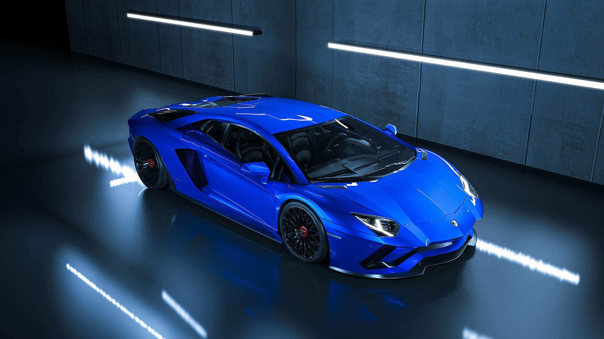 Download Supercar Car Vehicle Aventador S HD
