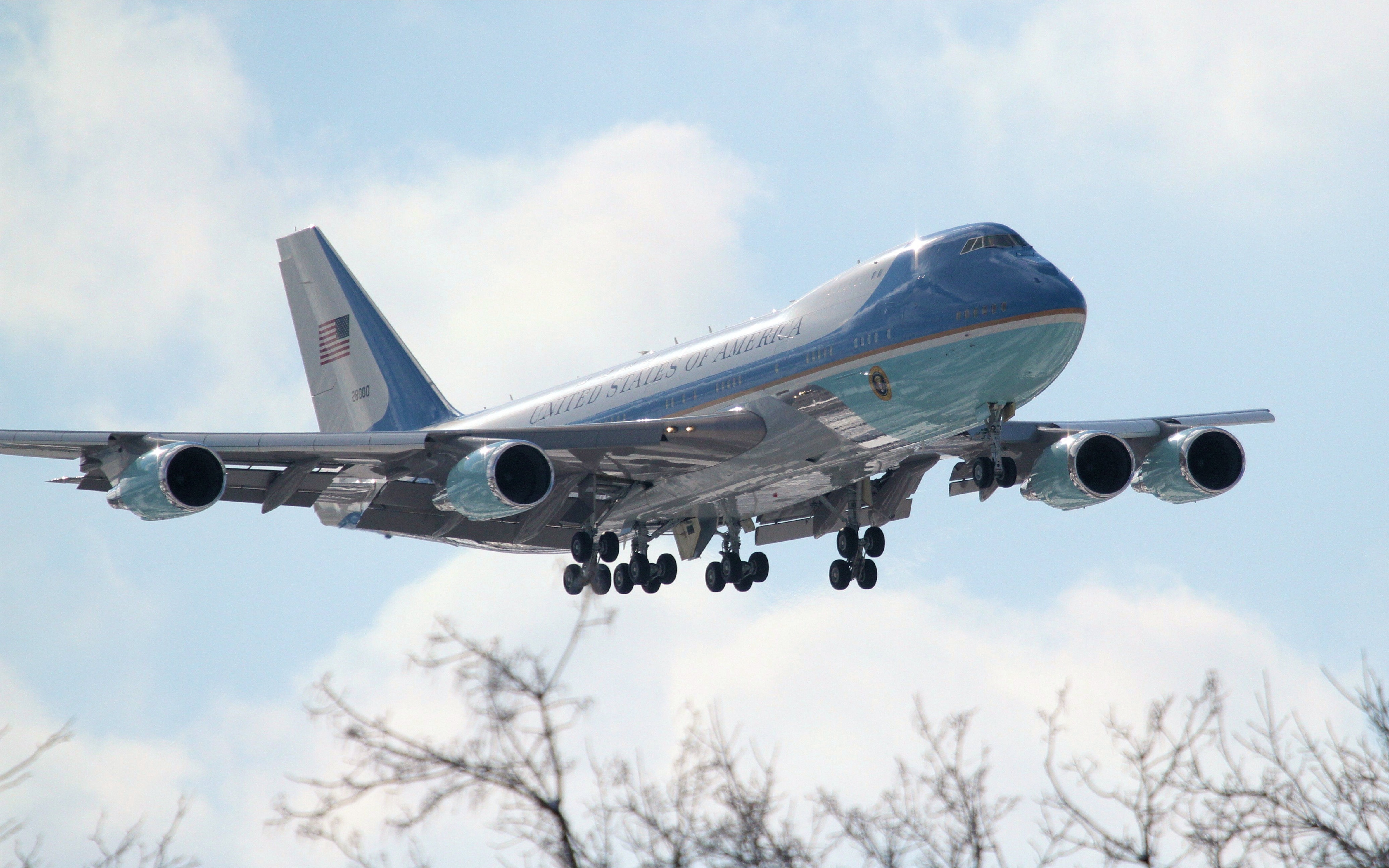 Airforce One 4k Ultra HD Wallpaper and Background Image