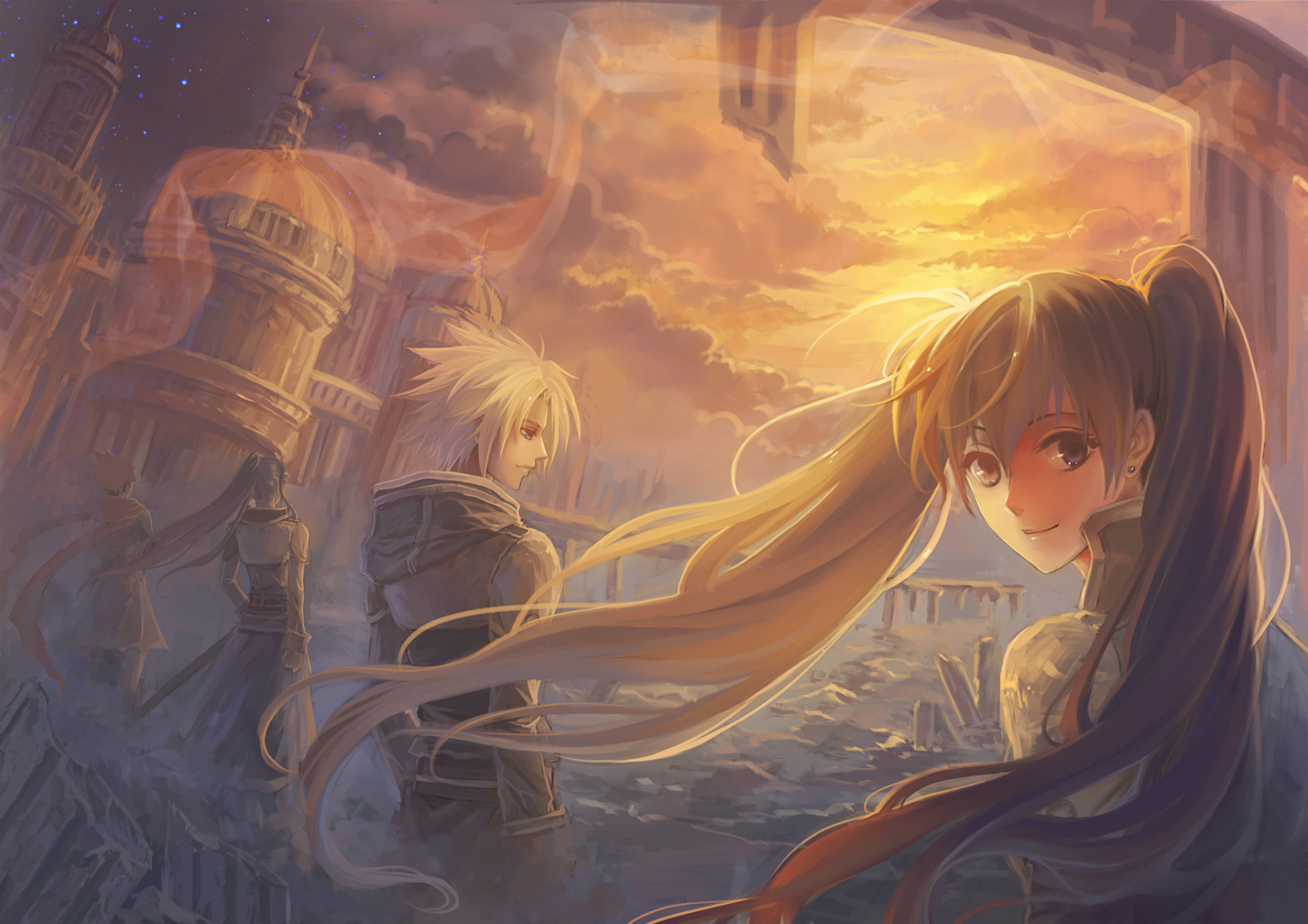 Download Lavi (D. GrayMan) Lenalee Lee Yu Kanda Allen Walker Anime D