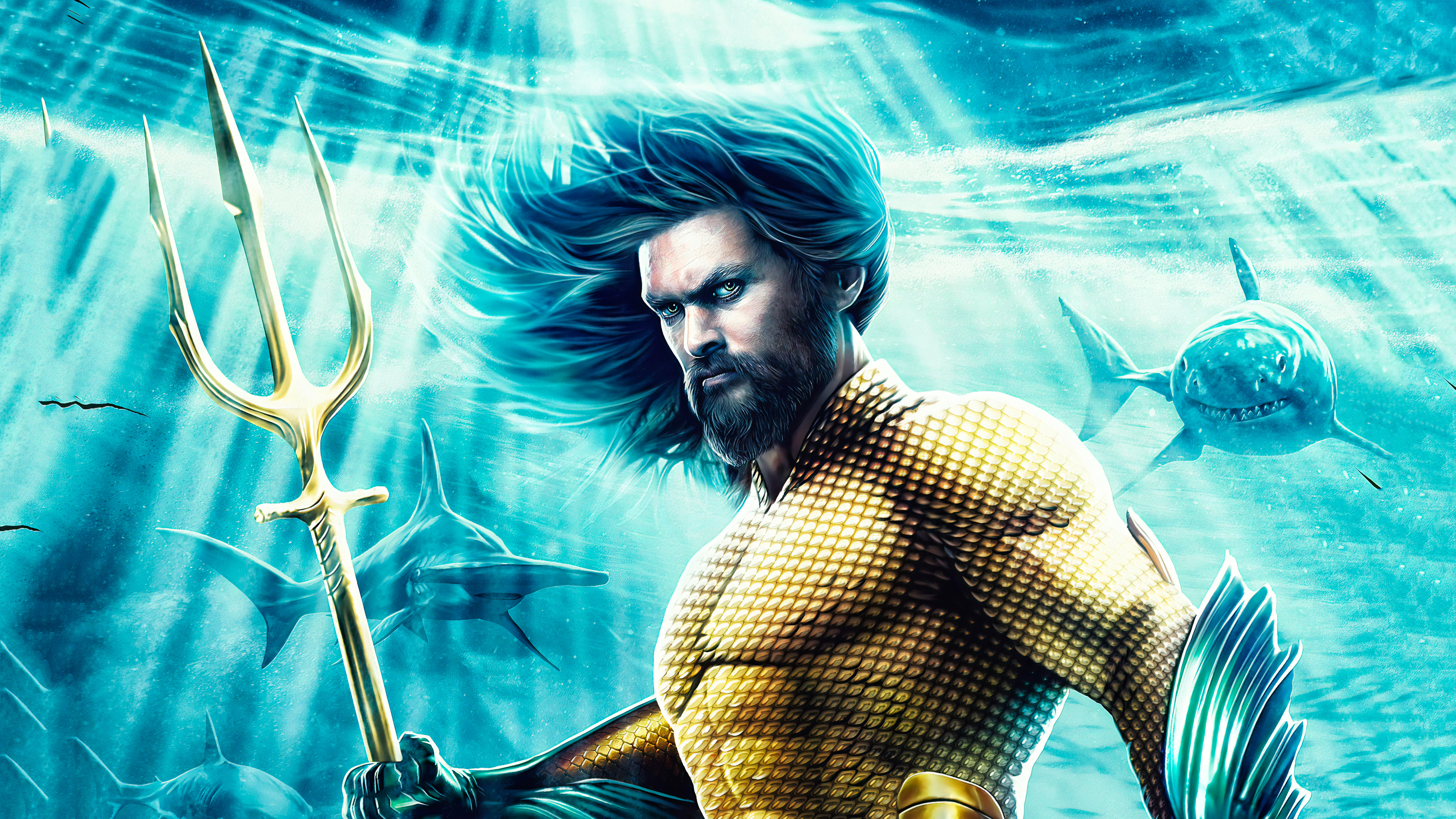 Aquaman 4k Ultra HD Wallpaper Background Image 3840x2160 ID