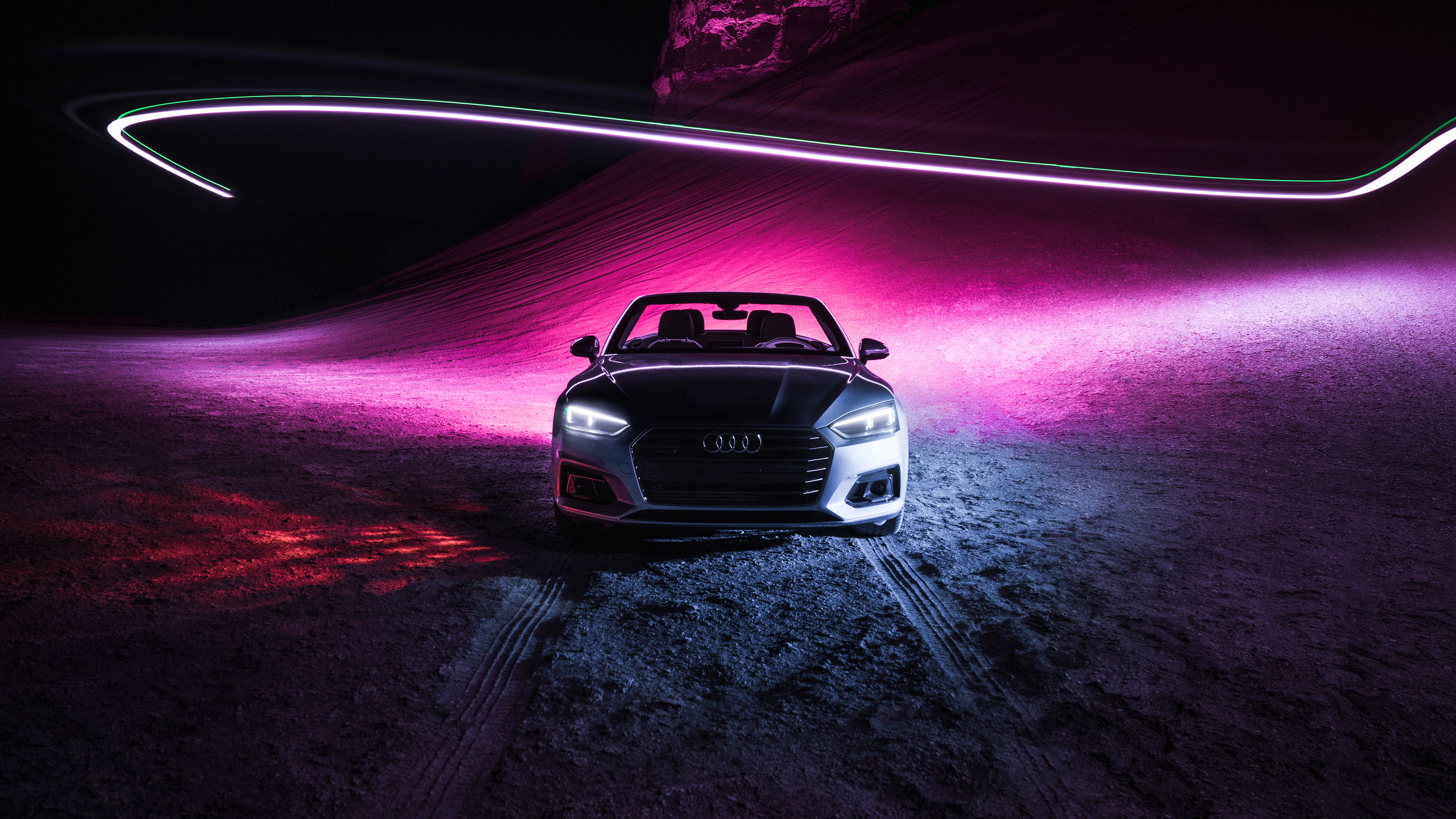 Audi A5 4k Ultra HD Wallpaper Hintergrund 3840x2160