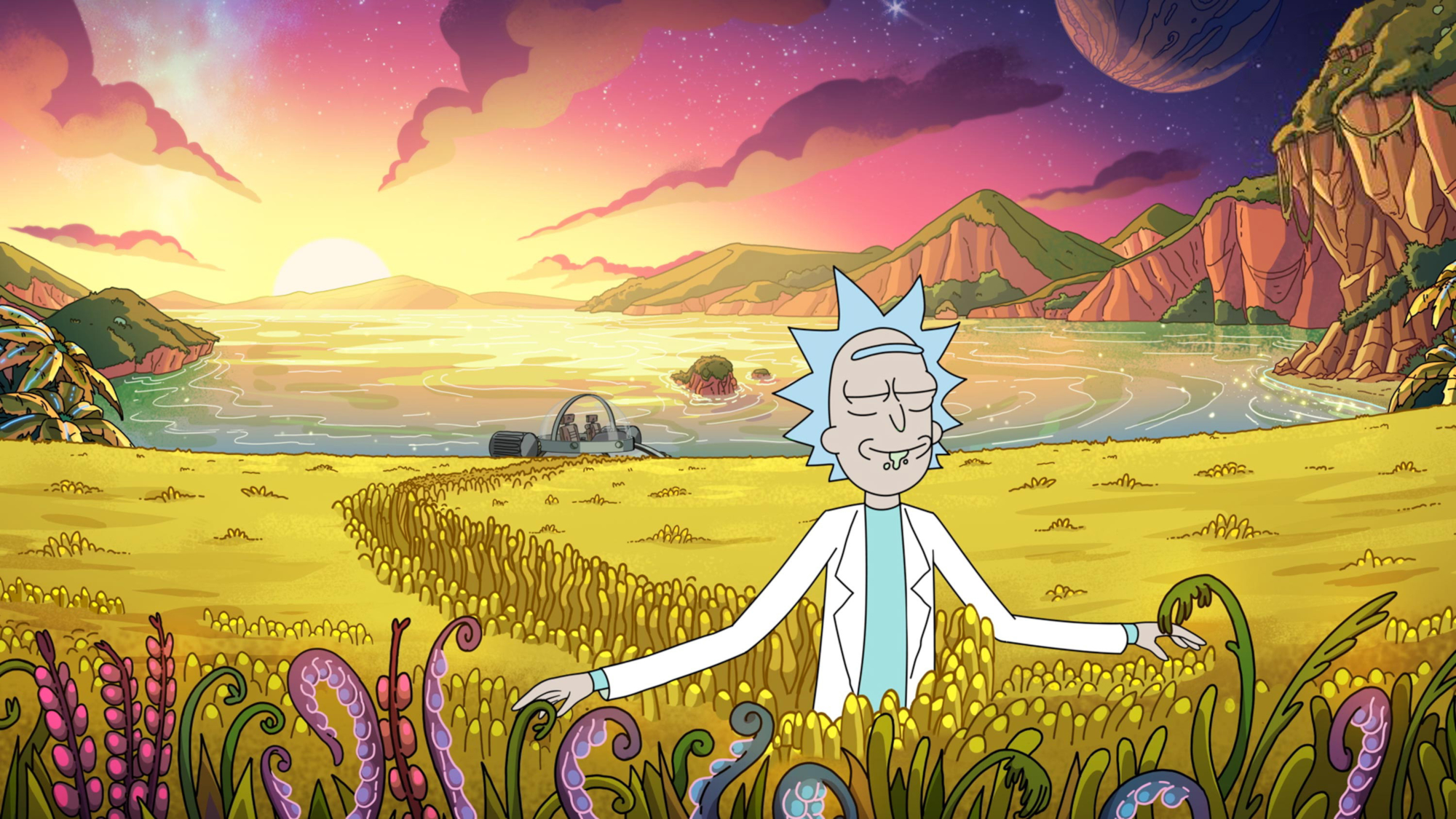 Rick and Morty Papel de Parede HD Plano de Fundo 2000x1125 ID