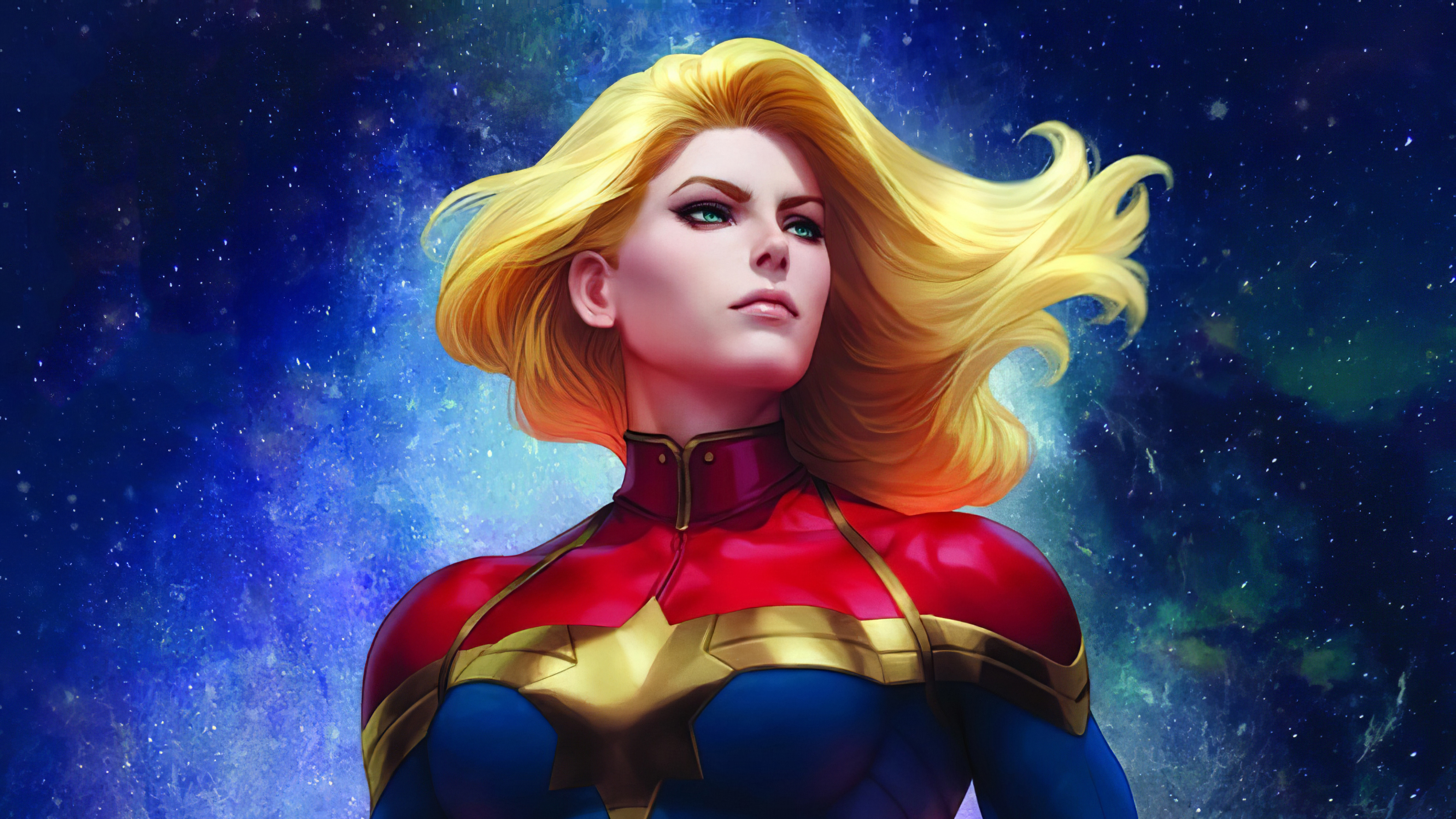 Captain Marvel 4k Ultra Fondo de pantalla HD Fondo de Escritorio 3840x2160