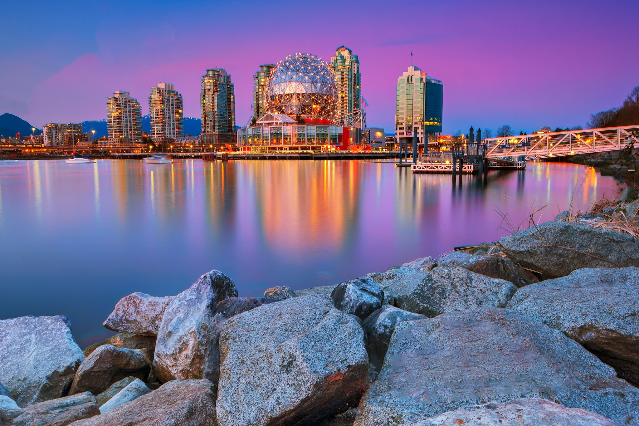 Download Canada Bay Man Made Vancouver HD Wallpaper