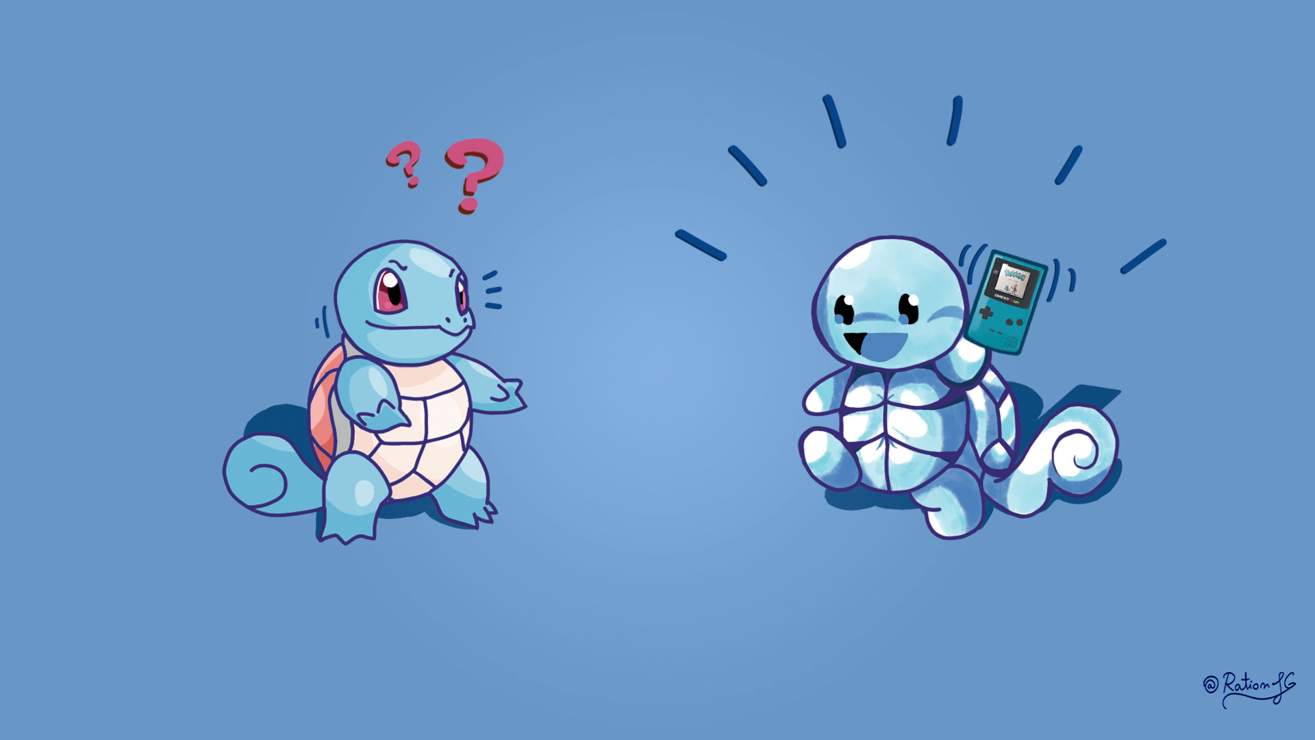 Download Squirtle (Pokémon) Video Game Pokemon HD Wallpaper
