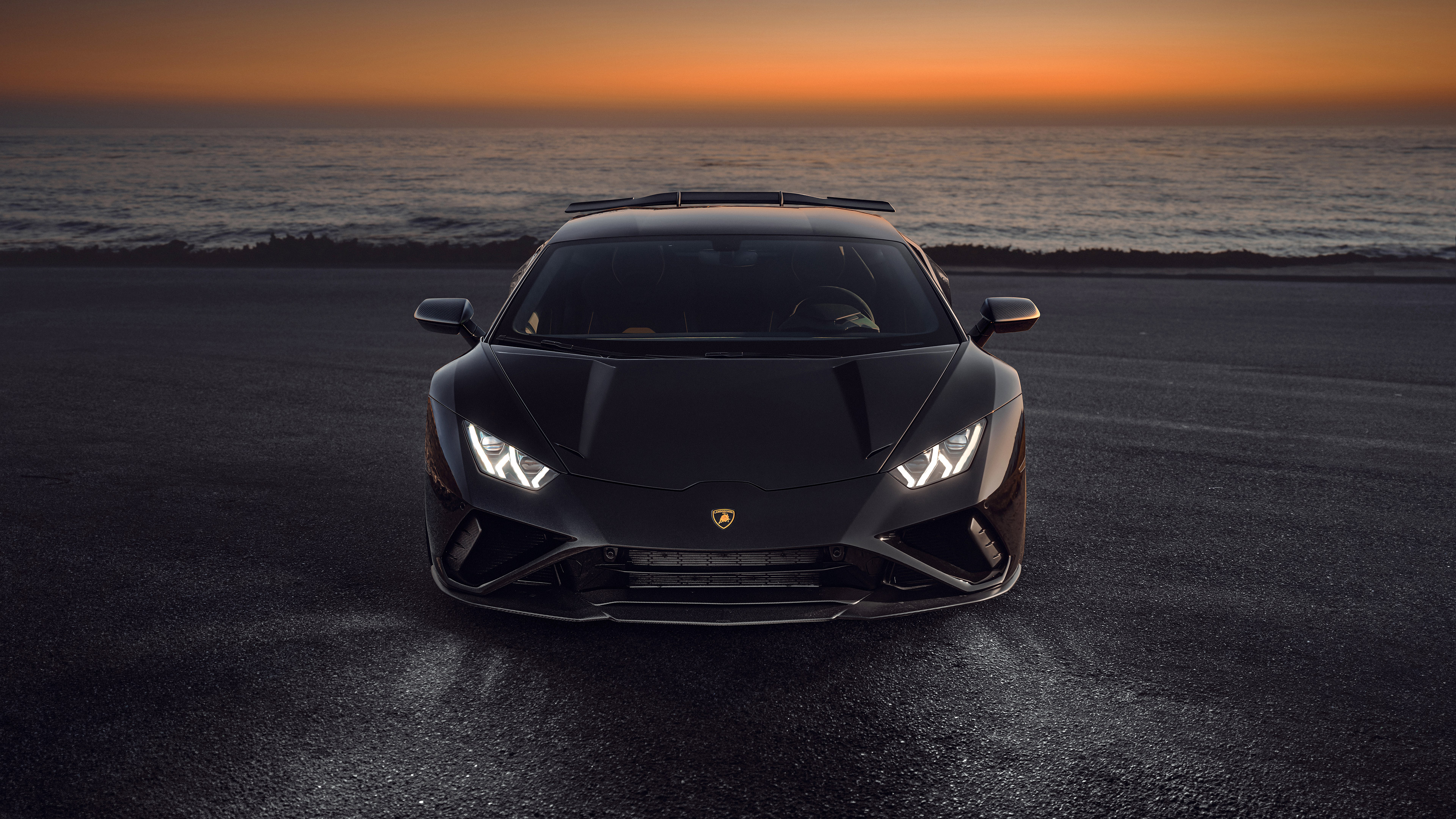 Download Supercar Black Car Car Huracan Vehicle