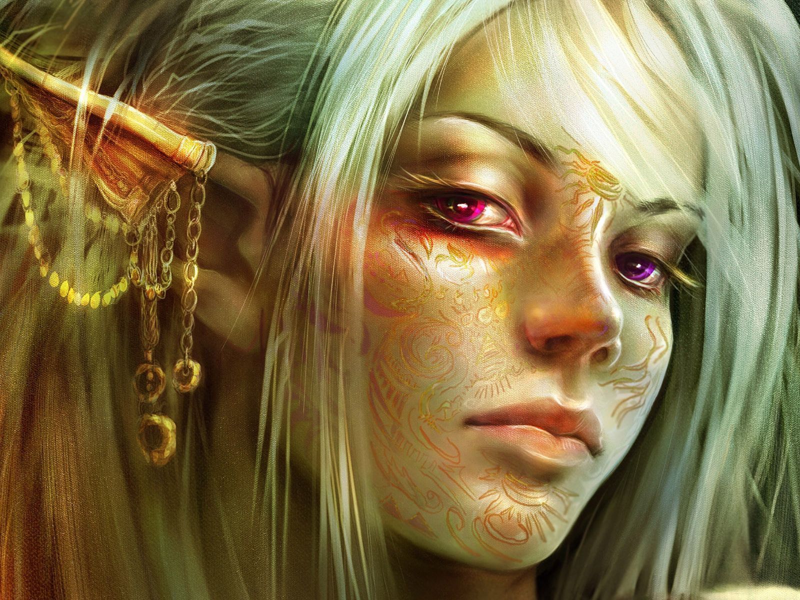Fantasy Elf Wallpaper and Background Image 1600x1200