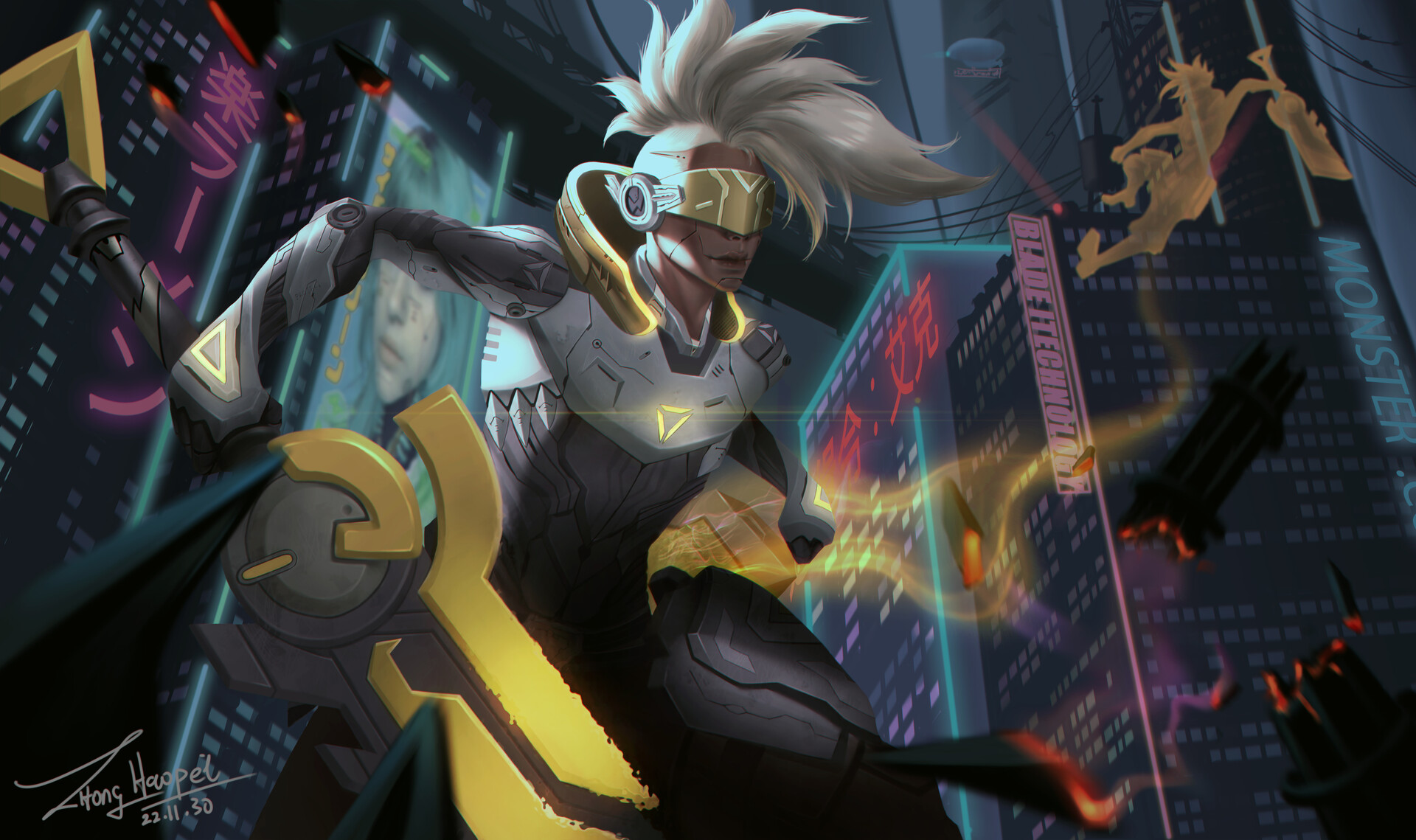 Project Ekko Prestige Doujin by Mason Chung