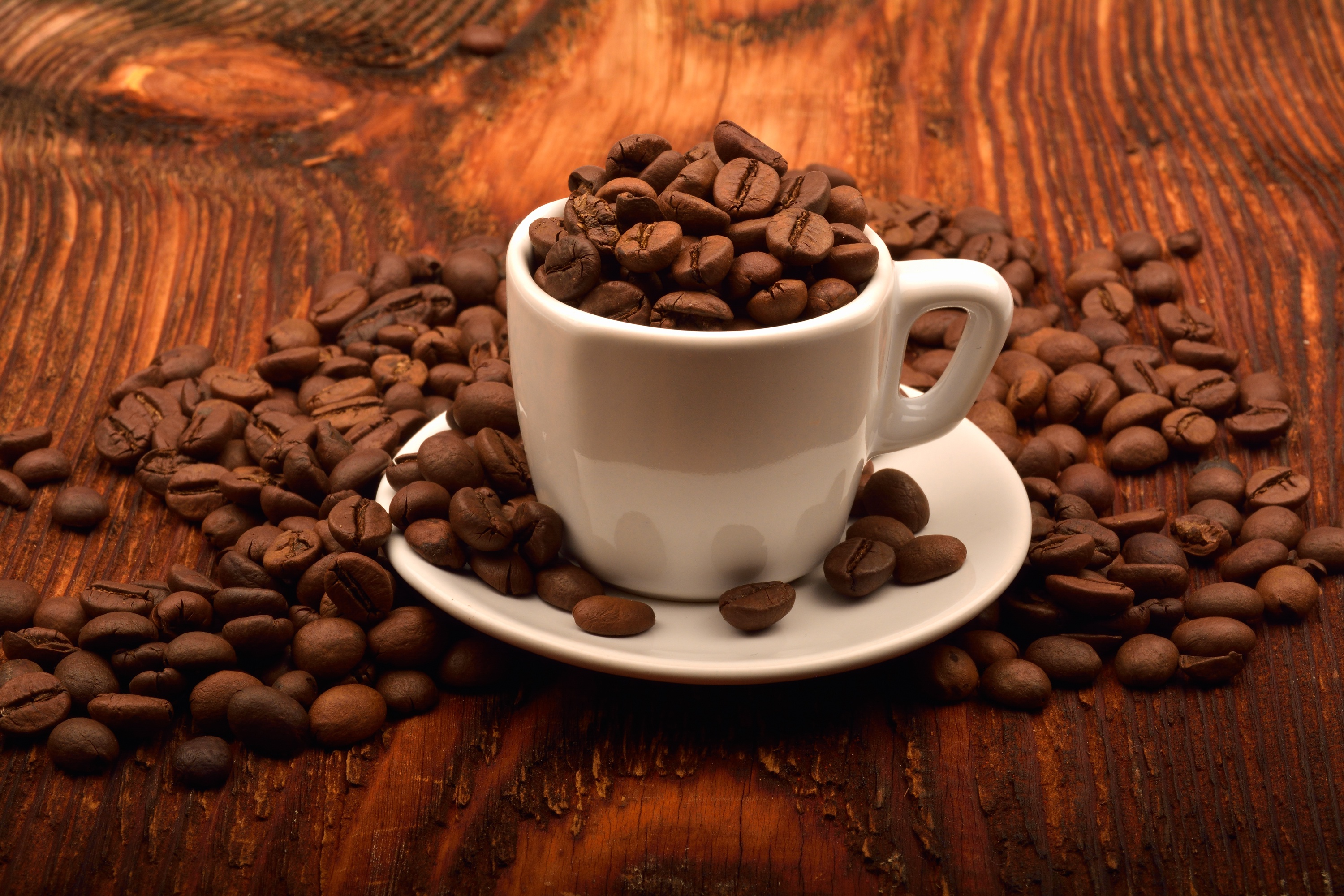 Download Coffee Beans Cup Food Coffee HD Wallpaper