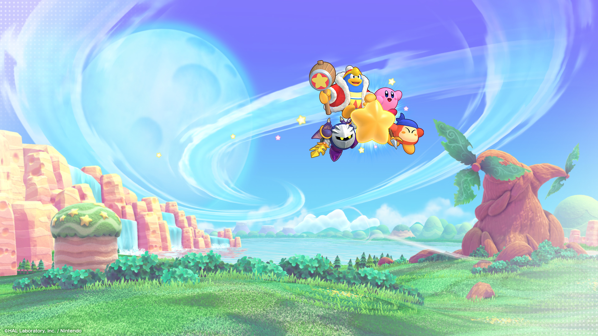 Videojuego Kirby's Return To Dream Land HD Fondo De Pantalla