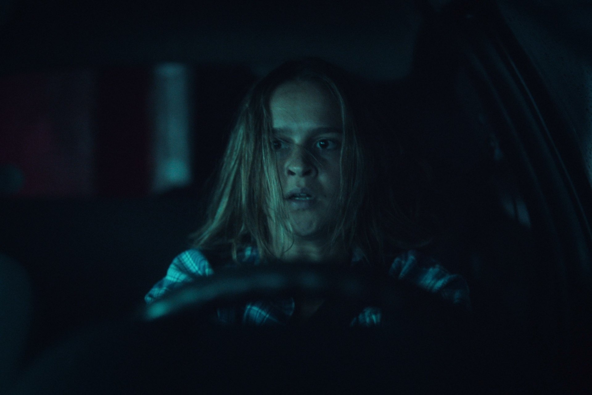 Clara Rugaard Intense Drive in Black Mirror HD Wallpaper
