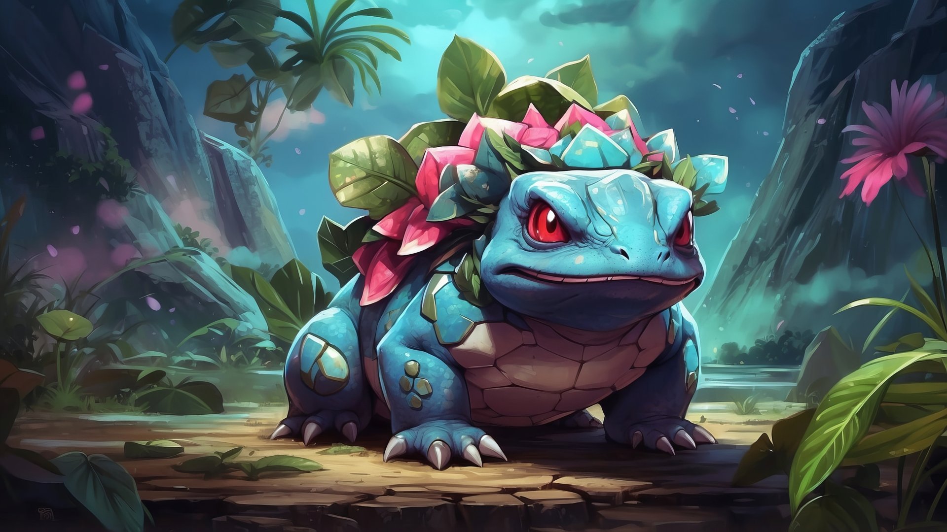 Venusaur Pokémon HD Wallpaper Download by QuantumCurator