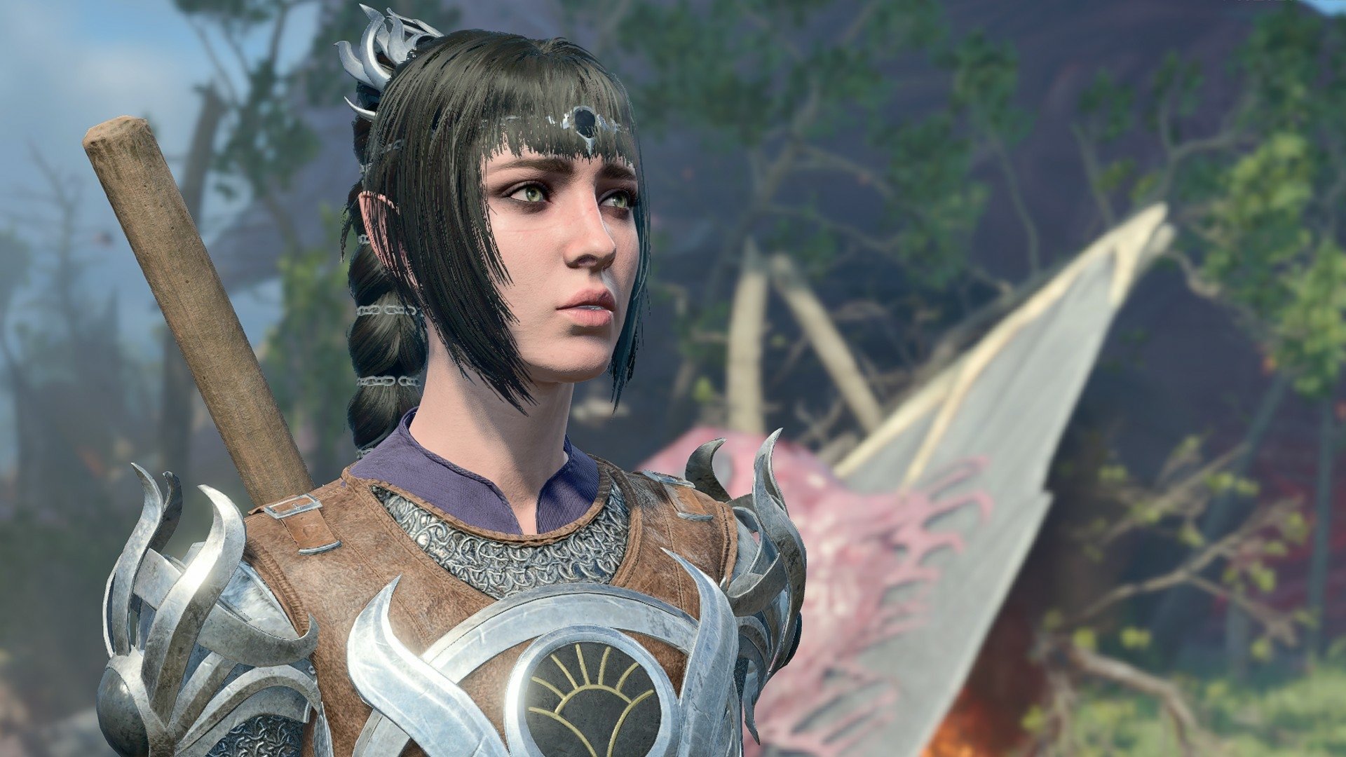 Shadowheart from Baldur's Gate 3 HD Wallpaper Download