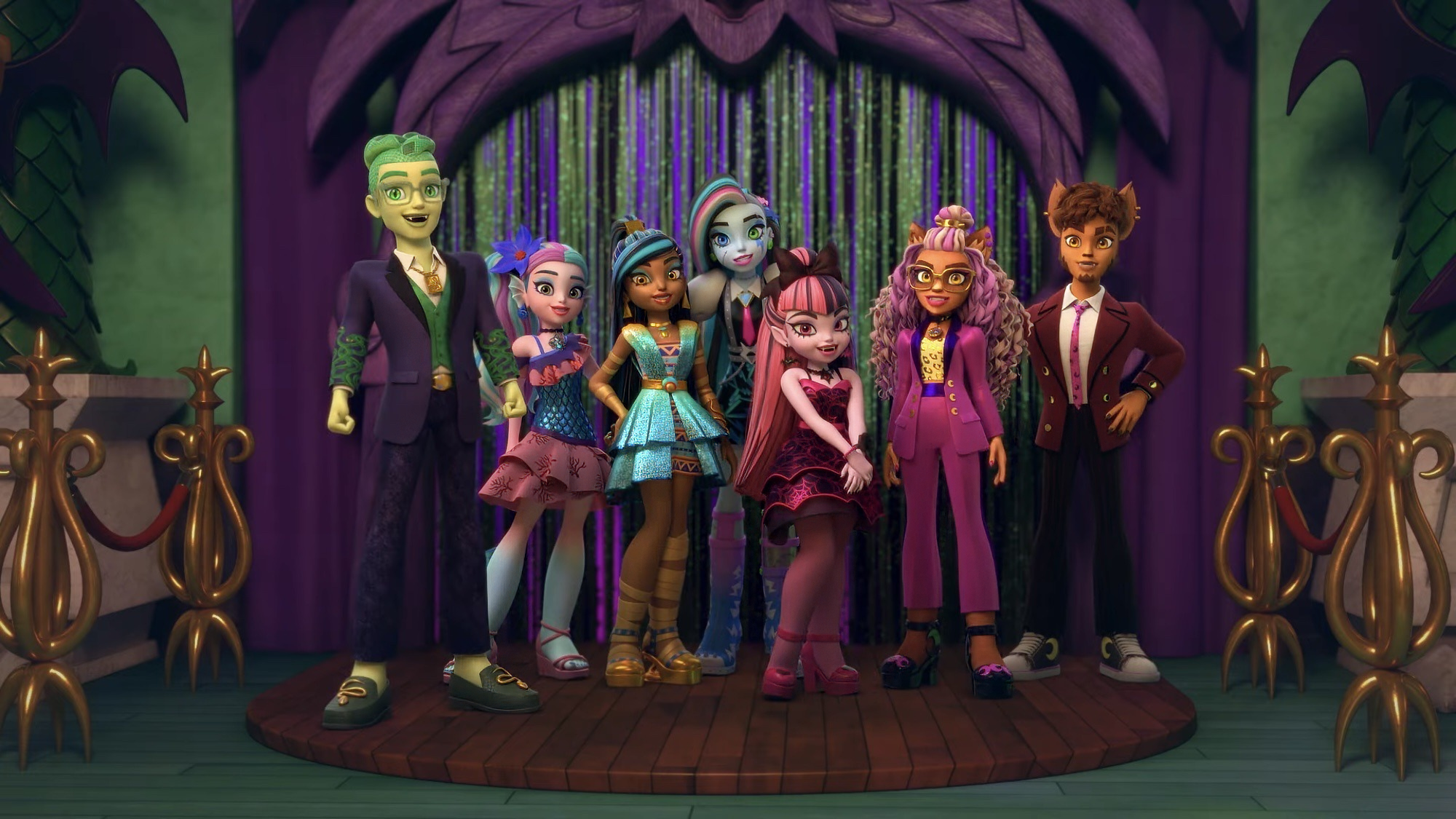 Monster High Characters HD Wallpaper for Desktop