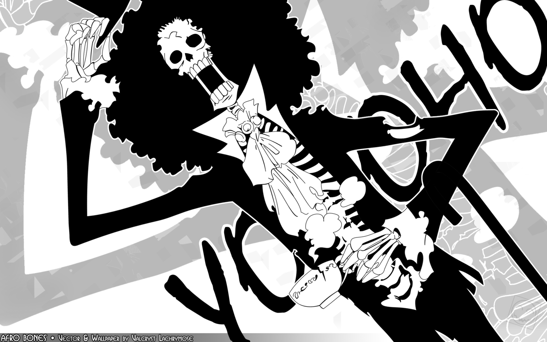 Brook's Joyful Anthem HD Wallpaper from One Piece